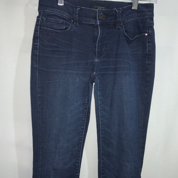Ann Taylor Petite The Slim Modern Fit jeans Sz 2P denim - Picture 3 of 8